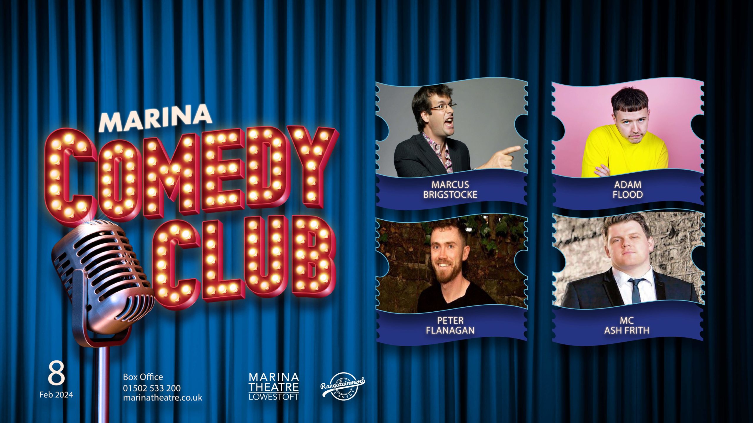 Marina Comedy Club – February (16+)