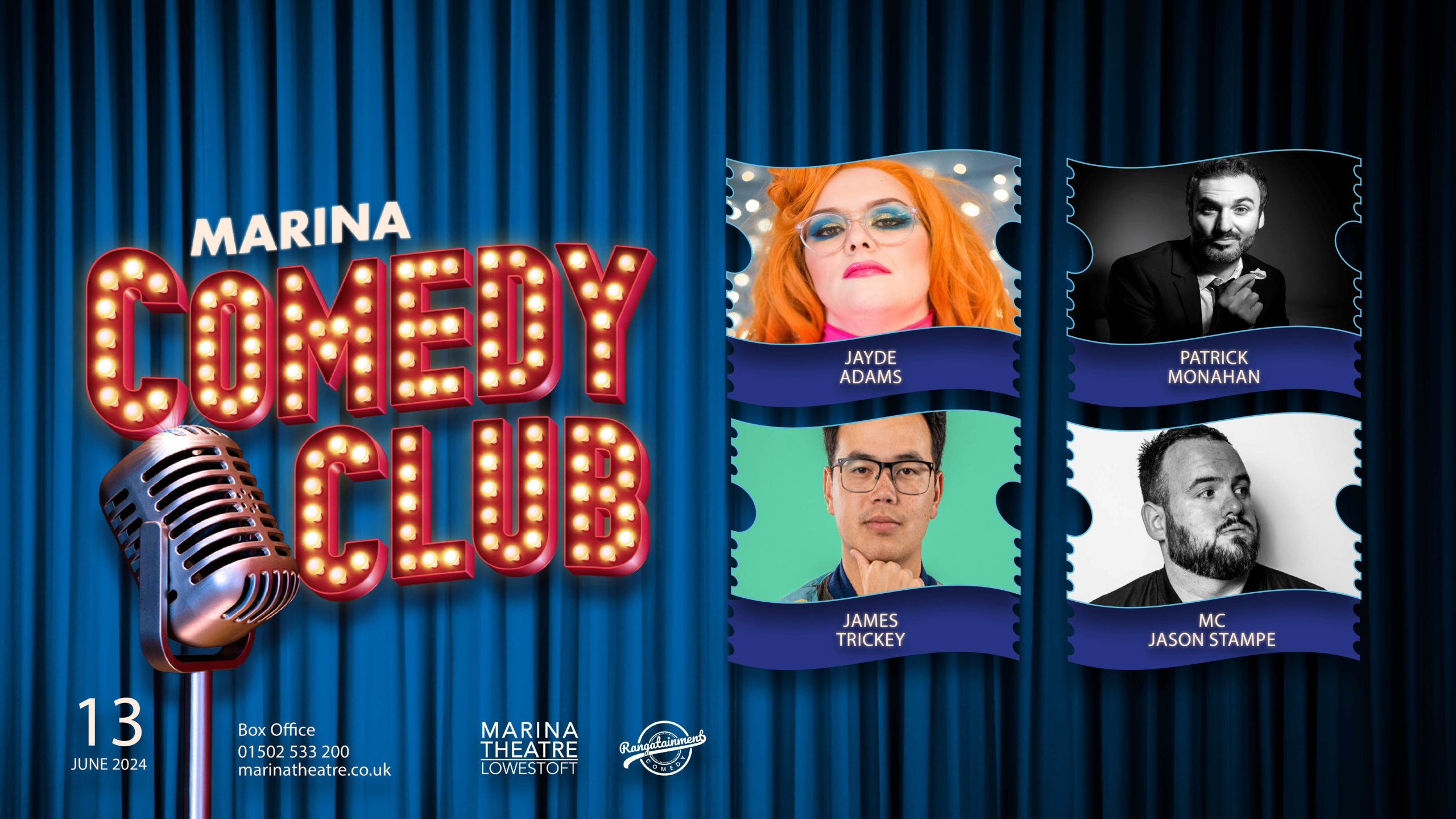 Marina Comedy Club – June 2024