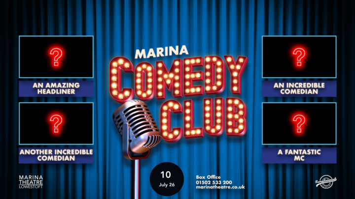 Marina Comedy Club – July 2026