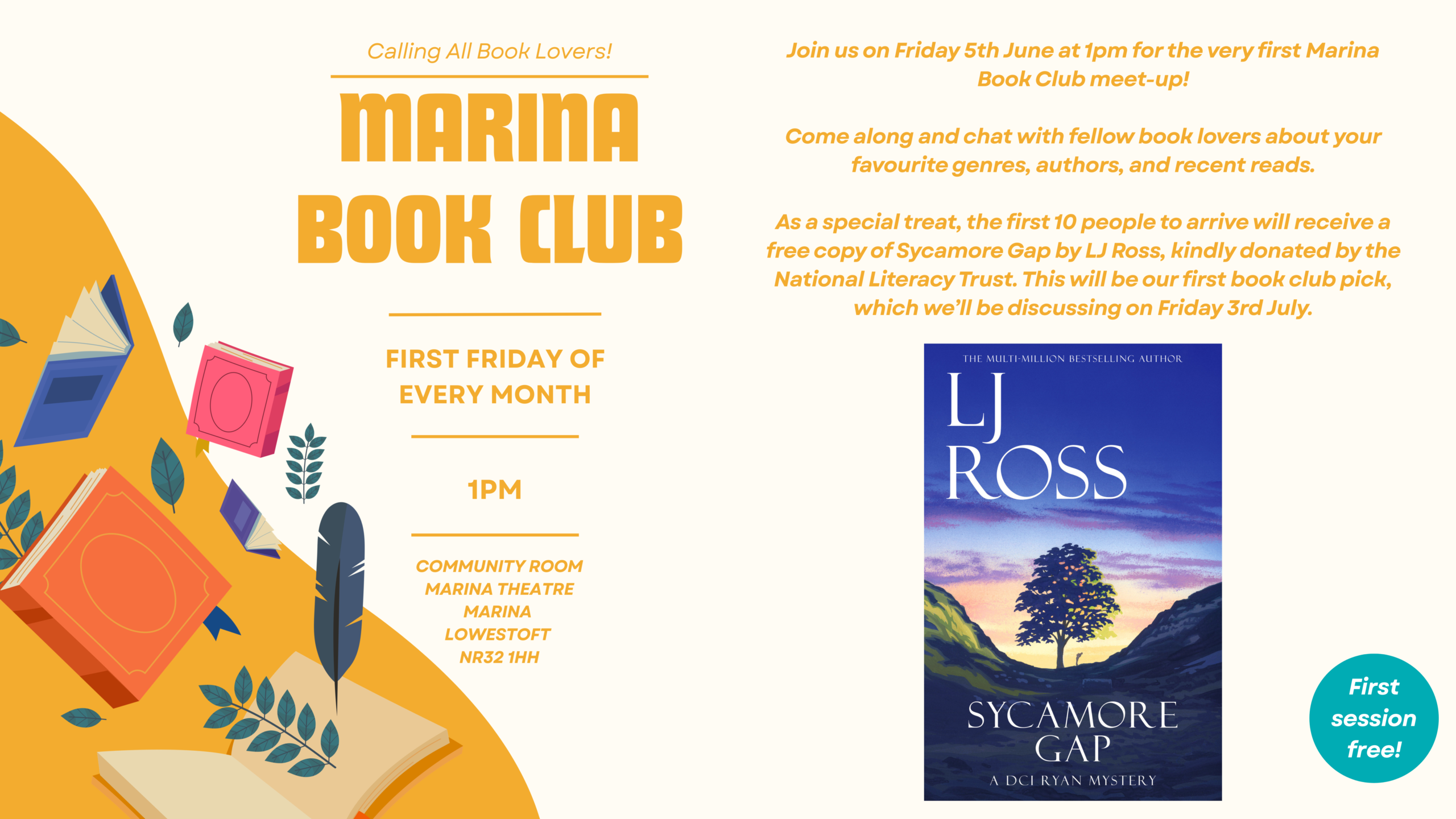 We’re launching a Book Club!