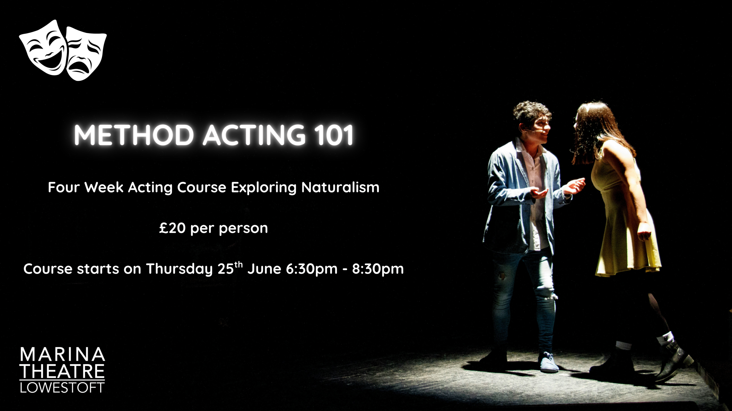 Method Acting 101: Four Week Course Exploring Naturalism